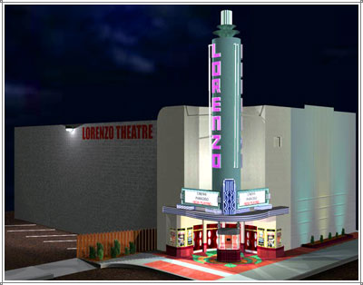 Lorenzo Theatre 3D model
